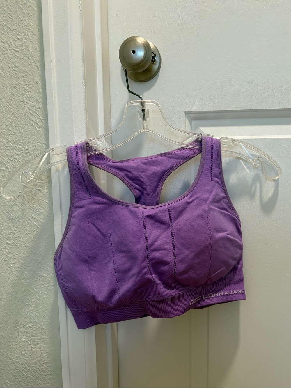 Lorna Jane Lilac Racerback Sports Bra